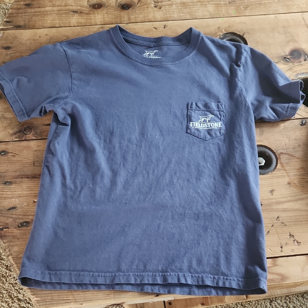Kids Navy Short Sleeve Tee